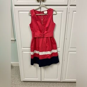 Summer ♠️ Kate Spade Belted Dress ♠️ Midi